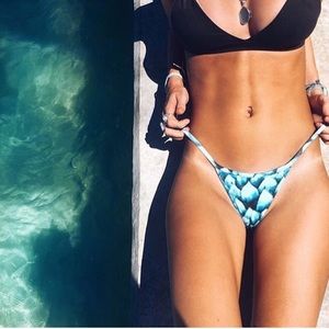 Midori Bikinis kona bottoms in agave, size XL